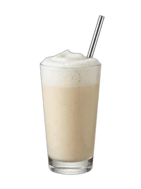 Vaso batido vainilla